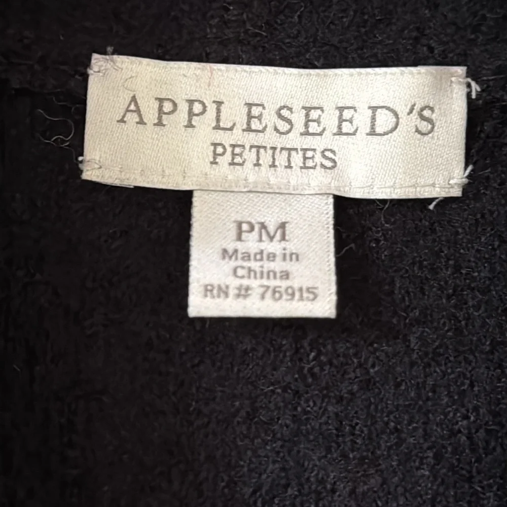 Appleseed’s Cable Knit Vest Size MP - Picture 3 of 7